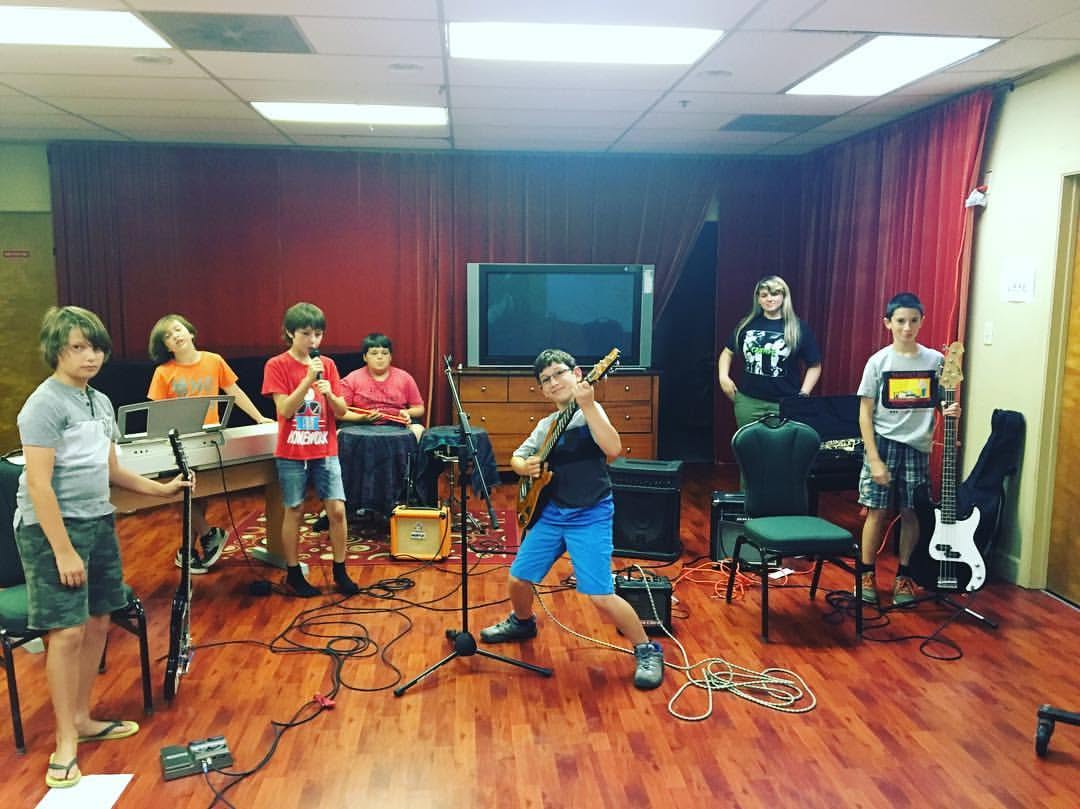 Orange Music Studio student participating in Guitar, Bass & Ukulele